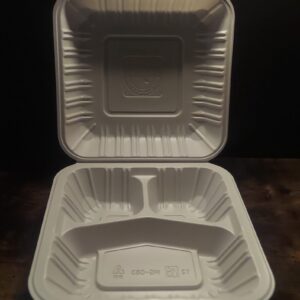 3 COMPARMTMENT FOOD BOX LG
